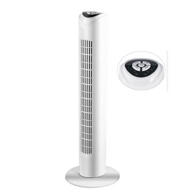 China PP 31 Inch Bladeless Cooler Portable Floor Tower Oscillating Electric Fan for sale