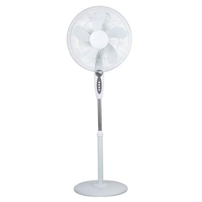 China Hot Selling Adjustable 16 Inch PP Home Height Stand Fan With Timer for sale