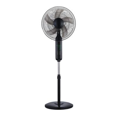 China Modern Popular Remote Control Stand Fan Plastic Summer PP Style Electric Fan for sale