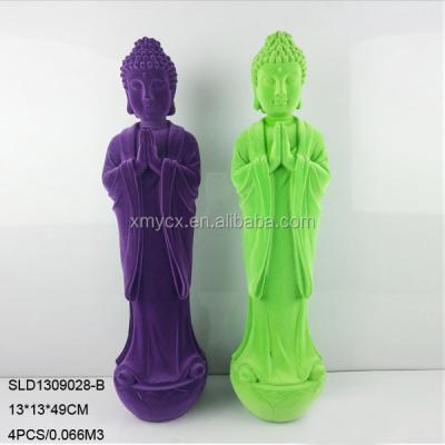 China China Standing Meditation Resin Assembled Buddha Statue For Sale for sale