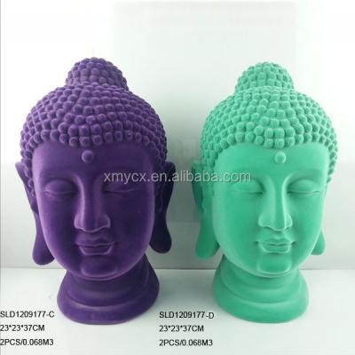 China China Indoor Home Decorative Assembled Buddha Head Statue for sale