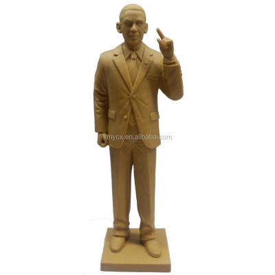 China US President Obama Handmade Resin Figurine from Europe for sale