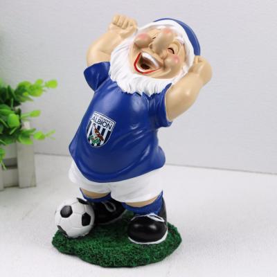 China Europe England Soccer Gnome Soccer Action Pose Gnome Soccer Gifts for sale