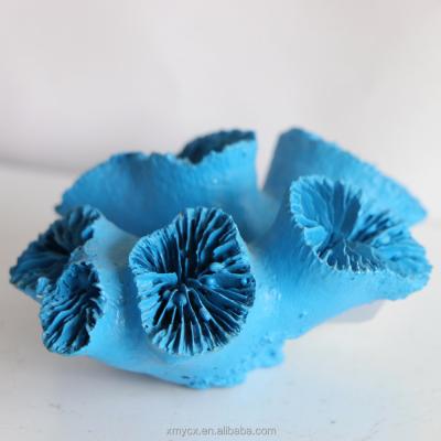 China China Windows Shows Artificial White Blue Coral Props Coral Reef Branch for sale