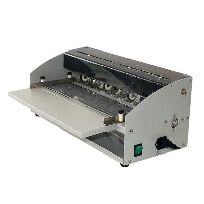 China 460mm 4 in 1 Automatic Paper Creasing Machine for Paper Card Book Scoring Folding for sale