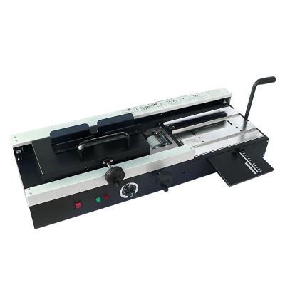 China A4 Hardcover Book Binding Machine With Easy Manual Operation And Hot Melt Glue for sale