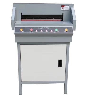 China Auto Paper Pressing 450V Electric Paper Cutter A3 Trimmer with 40mm Cutting Thickness for sale