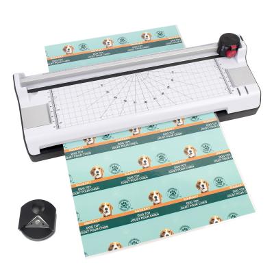 China Cold Hot Laminator Heat Foiling Roll Thermal Manual Laminating Machine for A4 A3 Size for sale