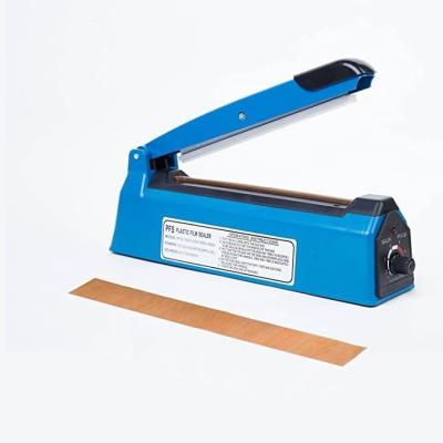 China Blue 8 Inch Impulse Bag Sealer 200mm Heat Sealing Machine Convenient Kitchen Helper for sale