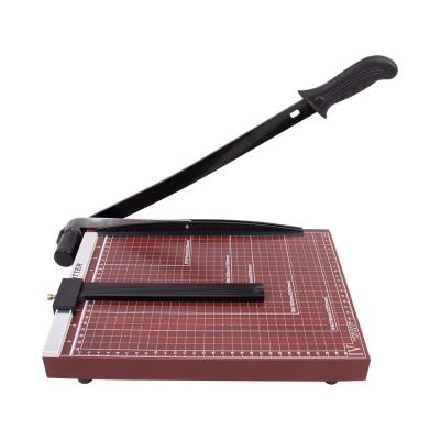 China Professional Double Batten Upgraded A4 Manual Paper Cutter Machine for A4 Paper Cutting for sale