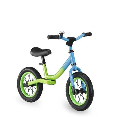 China Plastic vehicle toys 2021 baby environmental painting walking exercising bike with non-slip tire baby balance bike made in China for sale