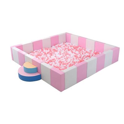 China Direct Sales Safety Baby Ball Cheap Children's Soft Pool Soft Ball Pit Round Foam Ball Pit for sale