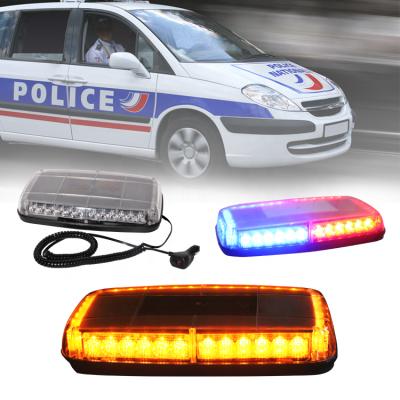 China PC LYAF 15W 10W Police Emergency Vehicles Mini Lightbar Dismountable Magnetic Warning Strobe for sale