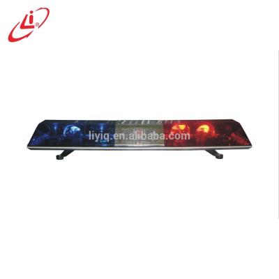 China PC With Cover LYAF Halogen Bulb Police Ambulance Double Reflection Emergency Anti-UV Light Bar for sale