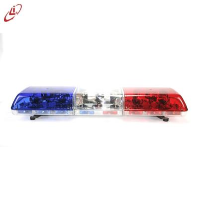 China LYAF 320W 12V 24V Emergency Warning Flashing Light Warning Rotating Bar For Vehicle for sale