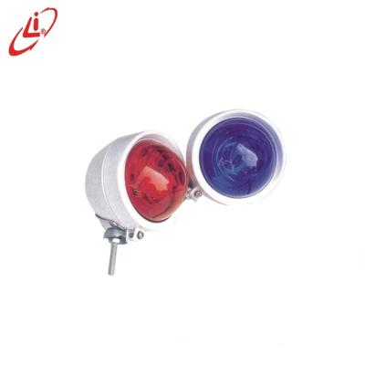 China Xenon Material Red Amber Halogen Halogen Strobe PC Small Bule Light LYAF for sale