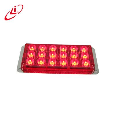 China PC LIYI Material Global Shopping Festival Bolt Mounted Waterproof 12V LED Platform Strobe Warning Light for sale