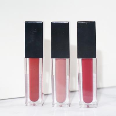 China Moisturize Logo Lipgloss Lip Gloss Vendors Custom Made Cosmetic Wholesale Matte Lip Gloss Pigmented for sale