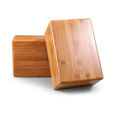 China Durable Chinese Factory Custom Bamboo Yoga Block for sale