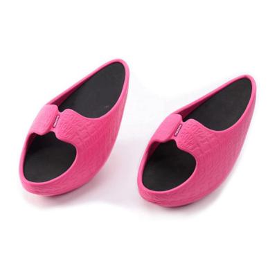 China Massage 2021 New EVA Body Sculpting Slimming Half Palm Slippers For Women for sale