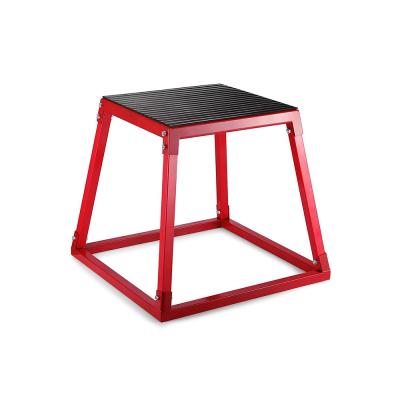 China Cross Training Stable Fitness Plyometric Steel Jump Boxes for sale