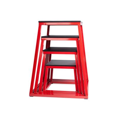 China 2020 Exercise Simple And Easy Gym Plyo Jump Steel Box for sale