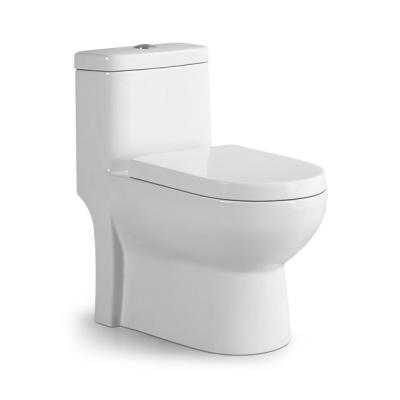 China YEXIZ A3108 Double-Flow Bathroom Ware Ceramic Sanitary Sleek Design Peep WC One Piece Toilet for sale