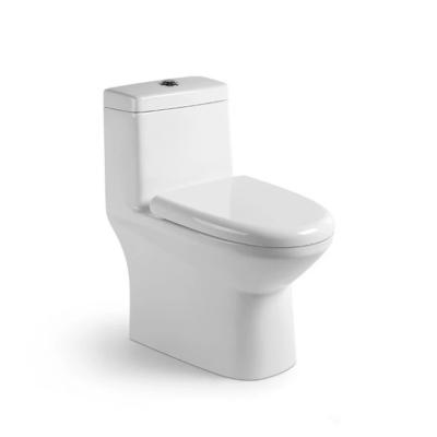 China A3314 YEXIZ Classic Double-Flow Bathroom Siphonic One-Piece Toilets Extended Toilets Promotion Items With Double-Flow for sale