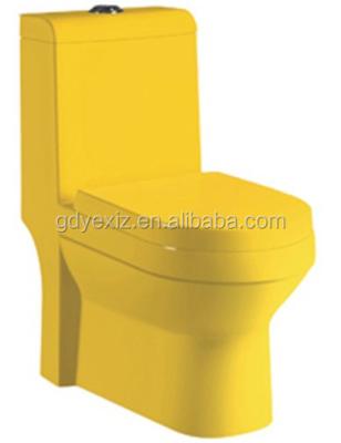 China Double-flux A3110 Chaozhou Sanitary Ceramic Yellow Colored Bathroom Toiletry Cabinet for sale