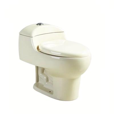 China 2021 Blue Color Design Single Siphonic Toilet Bowl Double-flush A3112 New Style For Toilets for sale