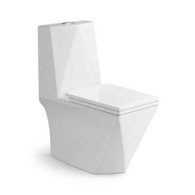 China A3507 American standard Double-flux sanitaryware bathroom diamond design toilet for sale