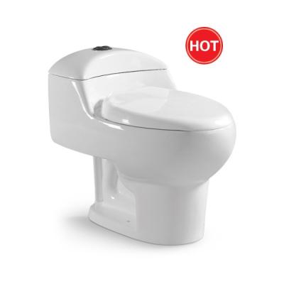 China New Design Double-Flow A3112 YEXIZ Small Bathroom Toilet Siphonic Pedestal Ceramic One-piece Washdown Cabinet for sale