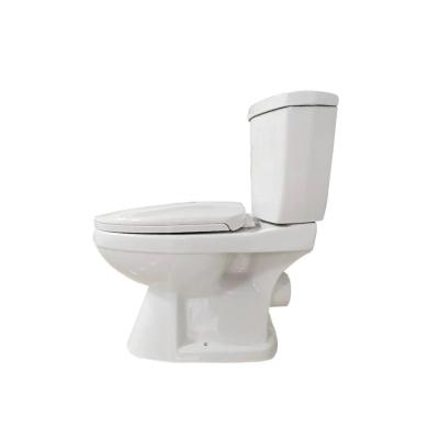 China B1102-2 YEXIZ Simple Double-flow High Quality Sanitary Ware Care White Ceramic Two-piece Toilet With Double-flow for sale