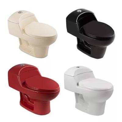 China A3112 Double-flux minimalist colored ceramic toilet room sanitaryware floor standing commode for sale