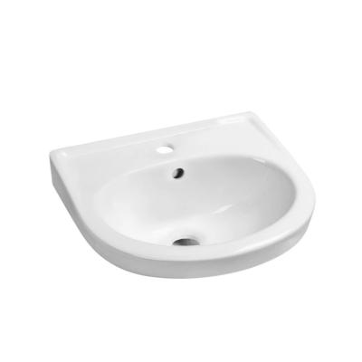 China D306 Yexiz Hand Design Modern Classic High Quality Cheap Bathroom Ceramic Wall Mounted Wash Basin And Sink for sale