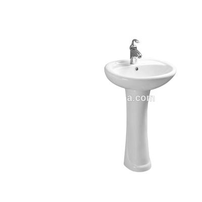 China YEXIZ Modern Bathroom Pedestal Sink Africa Wash Hand Basin for sale