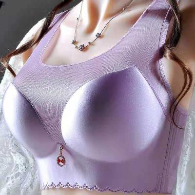 China Factory Big Boobs Full Cup Bra Antibacterial Fast Shipping Sexy Lingerie Underwear Pure Cotton Breathable Underwear for sale