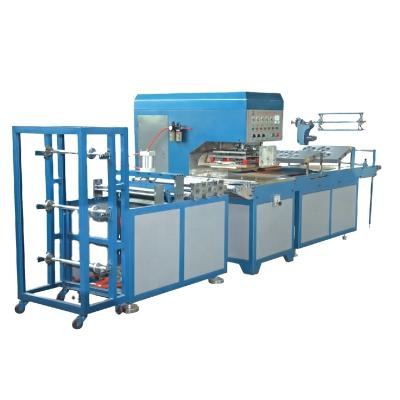 China PVC Bag or Book Cover PVC ID Holders Making Machine for sale