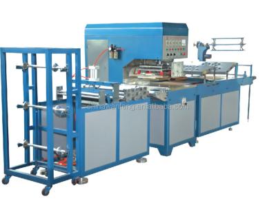 China Full Automatic PVC Bag or Book Cover PVC Plastic Bag High Frequency Welding Machine (PLC Control) for sale