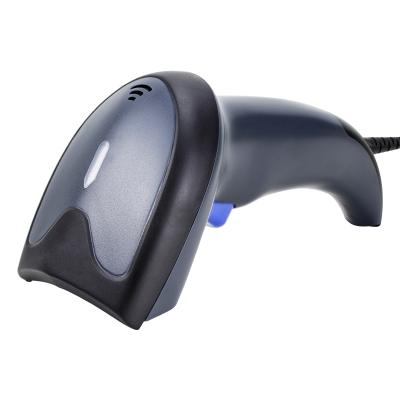 China High End USB CCD Barcode Scanners BT QR Code Scanner Wired Handheld Barcode Reader Black A4 Reader for sale