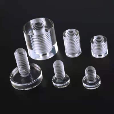 China Home Hot Selling Classic Plastic Clear Acrylic Sign Standoffs Acrylic Stud Standoff Standoff for sale