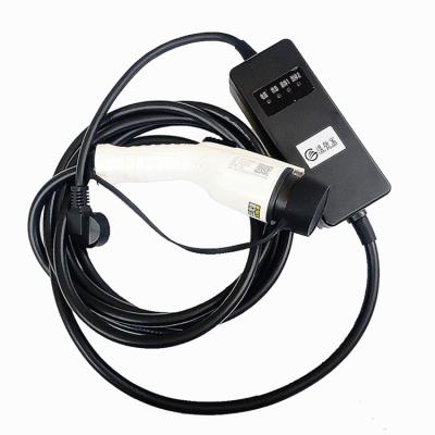 China EV Car Cable EVSE Charger Level 2 3.3kw EV Charging Home Portable Type - 2 evse charger for sale