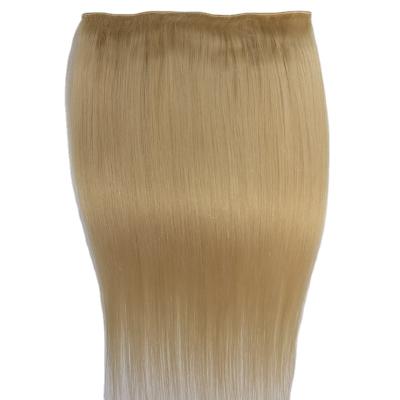 China Silky Straight Wave Vendor Straight Clip In Ponytail 14