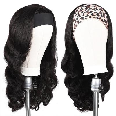 China Brazilian Body Wave Vendor Body Wave Headband Wigs Hair Wigs Ice Silky Headband for sale