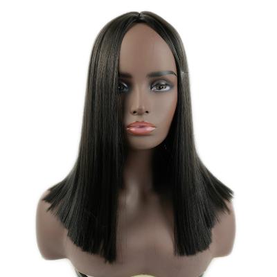 China Wholesale Silky Straight Hair Synthetic Wigs High Density Heat Resistant Synthetic Hair Wave Wigs for sale