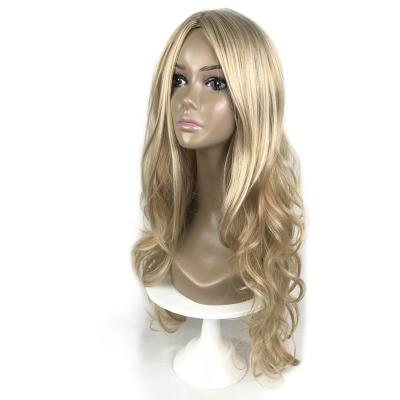 China Wholesale Synthetic Hair Wigs High Density Body Wave Heat Resistant Synthetic Hair Wigs for sale