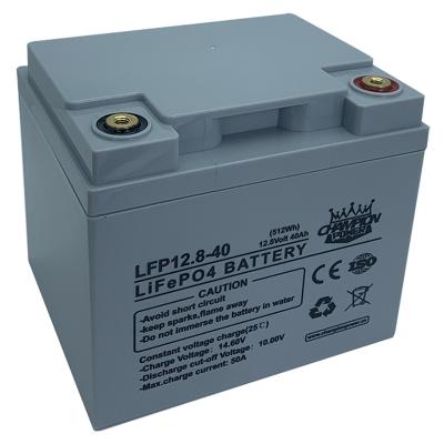 China New LiFePo4 Home Appliances Battery 12V 40Ah Lithium Iron Phosphate 12V 24V LiFePo4 Rechargeable Batteries For Kid Scooters Boat Motor for sale