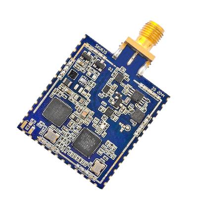 China UART/SPI/I2C/PWM Interface Indoor Positioning Wireless Data Transferring RF Modules With PCB Antenna for sale