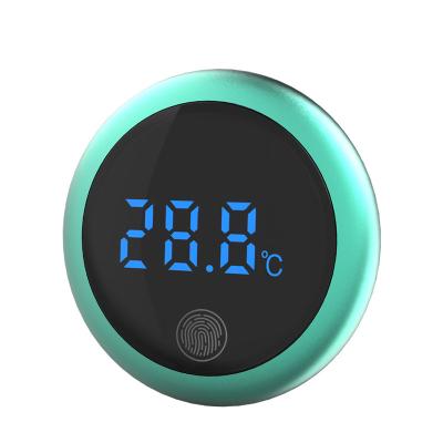 China Newest Round Shape Household Touch Screen Baby Refrigerator Kids Room Touch Screen Home Digital Thermometer Indoor Room Touch for sale