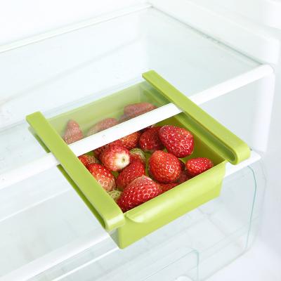 China Amazon 2021Hot-selling New Product Viable Refrigerator Storage Bin Storage Fridge Drawer Refrigerator Home Storage Box for sale